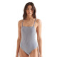 Superdry Γυναικείο μαγιό ολόσωμο Seersucker Scooped Swimsuit